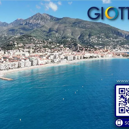 Agreable 2 Pieces Renove Avec Balcon, - Fr-1-196-302 * Menton